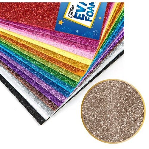  Glitter eva pena braon 1/10 milla Cene
