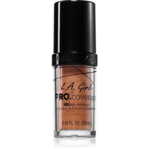 L.A. Girl Cosmetics PRO. Coverage tekoči puder za osvetljevanje odtenek Soft Honey 28 ml Cene