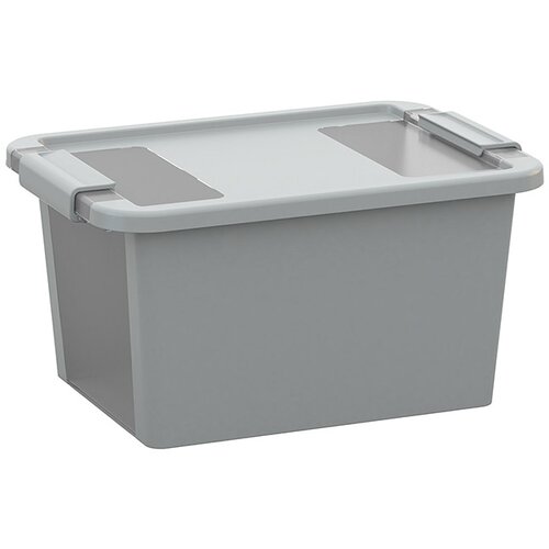 Kis Zaboj za shranjevanje KIS Bi Box S (11 l, sive barve, s pokrovom) Cene