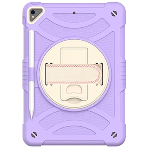 NIKCORP Ovitek za iPad 10.2 (9/8/7 Gen) s stojalom, ročajem in naramnim trakom, trislojna zaščita, držalo za pisalo, vijoličen, (5000138925) Cene