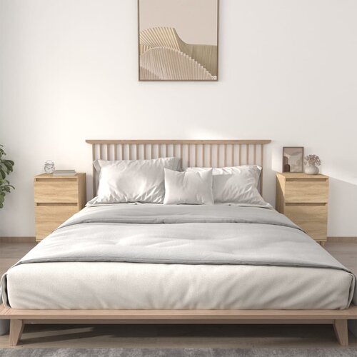  Noćni ormarići 2 kom boja hrasta sonome 40 x 35 x 70 cm Cijene