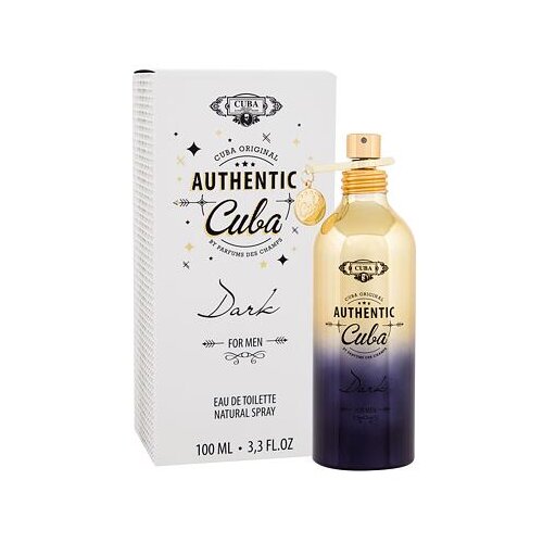 Cuba Authentic Dark toaletna voda 100 ml za mo&amp;scaron;ke Slike