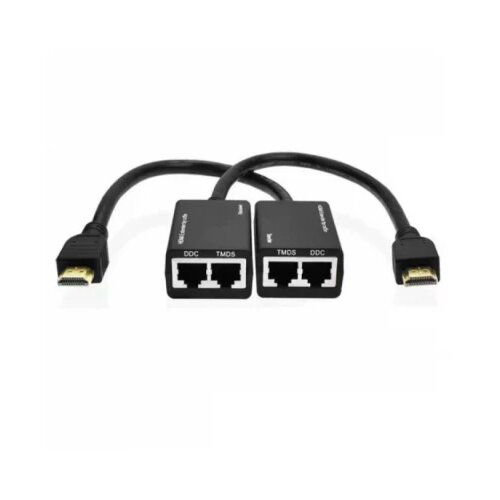 X Wave Konverter HDMI extender na RJ45 CAT5E-6 0.3m,2 kom Cene
