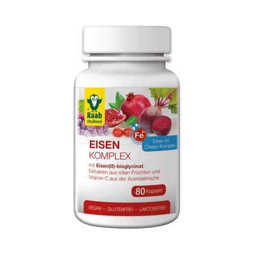 Raab Vitalfood GmbH železov kompleks, kapsule Cene