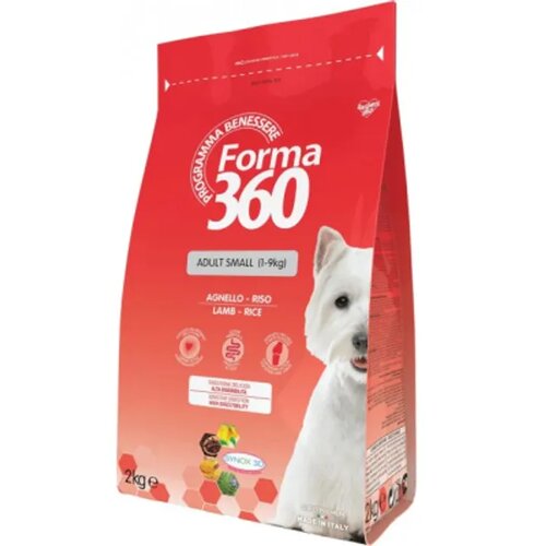 Pet360 Suva hrana za male pse Forma 360, Jagnjetina i pirinač, 2kg Cene