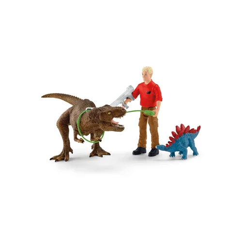 Schleich 41465 - Dinozavri - Tiranozaver rex napad