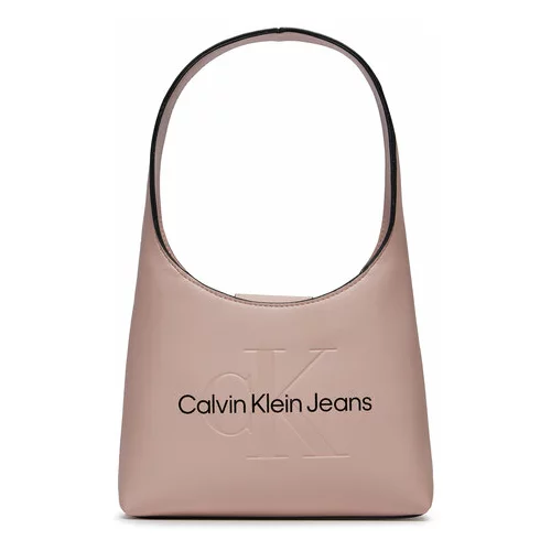 Calvin Klein Jeans Ročna torba Sculpted Arch Shoulderbag22 Mono K60K611548 Roza