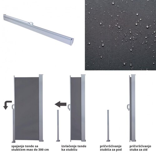 Olimp Sport Bočna Tenda 300x180 cm Cene