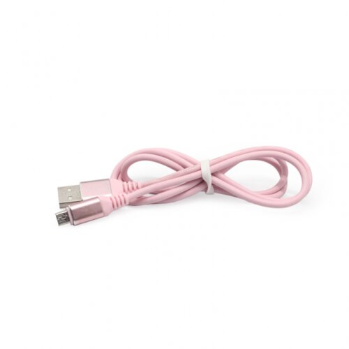 Data kabl Fashion micro USB pink 1m Slike