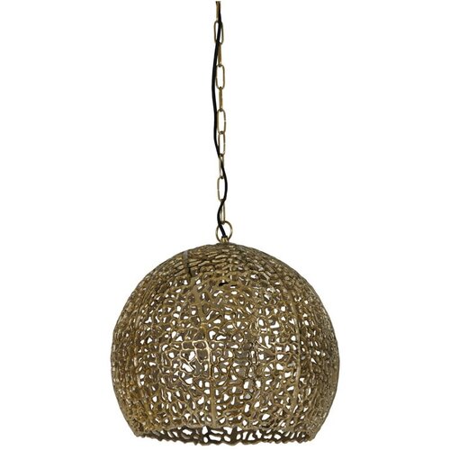Light & Living Viseča svetilka v bronasti barvi ø 39 cm Sinula – Cene