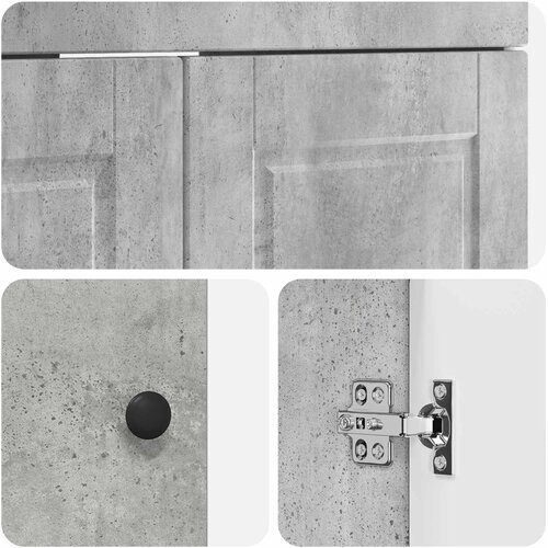  ispod umivaonika Betonska siva 56 x 37,5 x 81 cm Slike