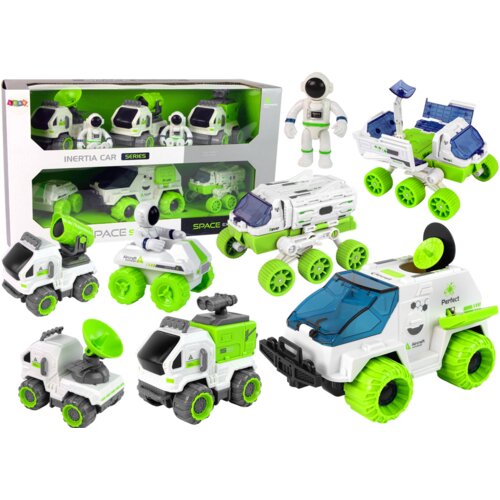  Set svemirskih vozila 6 u 1 Rover - zeleno/bijeli Cene