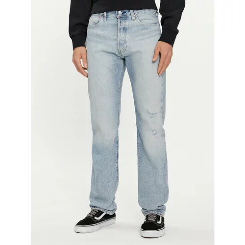 Levi's Jeans hlače 501® 00501-3515 Modra Straight Fit