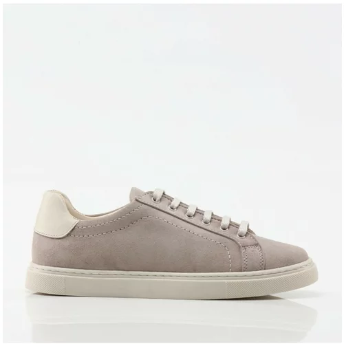 Hotiç Beige Women's Sports Shoes From Genuine Leather