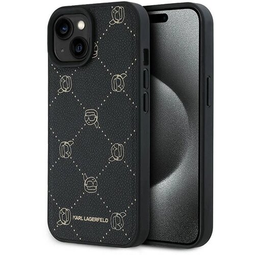 Karl Lagerfeld OVITEK KARL HEAD ZA MAGSAFE OVITEK ZA IPHONE 15 PLUS ČRN, (21898468) Cene