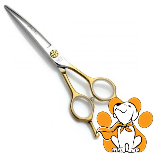 Tauro Pro Line cutting Scissors Curved 15cm, Profesionalne Zakrivljene Makaze Cene