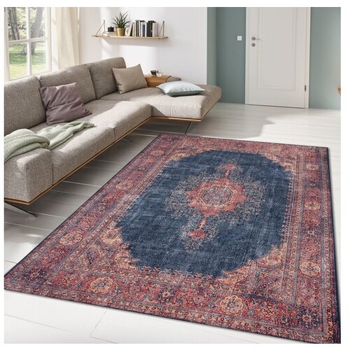 Conceptum Hypnose tepih 210 x 310 blues chenille - tamno pla Slike