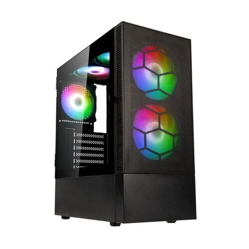 Kolink Observatory MX Mesh ARGB Midi Tower Case - Black Slike