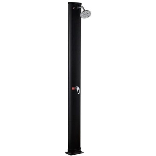 Nero Solarni tuš 40L crni pljosnati elipsa H=214cm Slike
