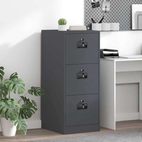Kabinet za datoteke s ladicama Antracit 44 x 50 x 106.5 cm Cene