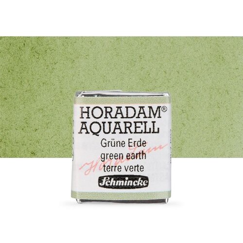  Akvarel boje Schmincke Horadam pola posudice | 516 Green Earth Slike