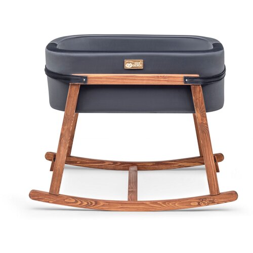 Hanah home Hier - Black, Oak BlackOak Cradle Cene