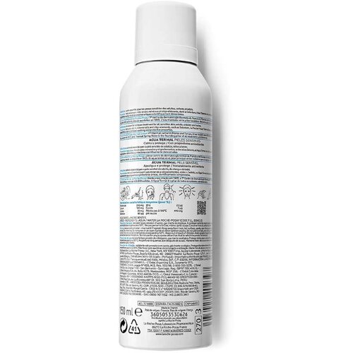 La Roche Posay Thermal Spring Water termalna voda v pr&amp;scaron;ilu za pomiritev razdražene kože 150 ml unisex Slike