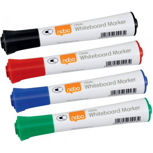 Nobo Marker za belo tablo Glide, 4 kosi Cene