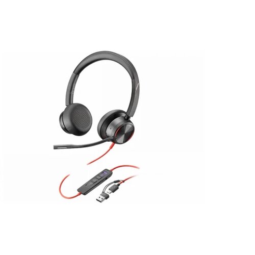  Slušalice poly blackwire 8225 stereo ms teams cert usb-c headset +usb-c/a Adapter/8X225AA/crna Cene