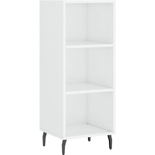 Maison Chic Komoda - Predalnik visok sijaj bela 34,5x32,5x90 cm inženirski les, (21720292) Cene