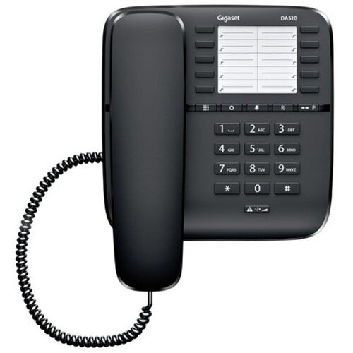 Gigaset stolni telefon GDA510B, crni Slike