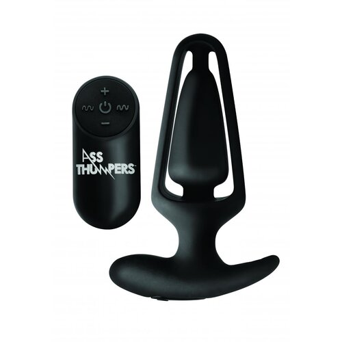 Ass Thumpers Vibracijski analni čep z daljincem Cene