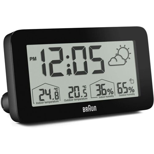 Braun BC 13 B DCF Radio Weather Station black Cijene