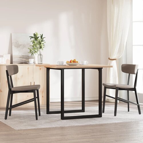VidaXL Noge za blagovaonski stol O-oblika 70x70x73 cm lijevano željezo Slike