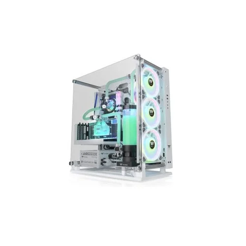 Thermaltake Core P3 Pro Snow Mid tower, SPCC, Tempered glass, White