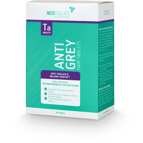 Neofollics Tablete proti sivim lasem - 1 pkg Cene