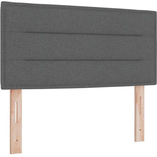  s opruga kutije Tamno siva 80 x 200 cm tkanina Slike