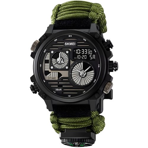  Ura SKMEI SP-35266 - Zelena / S kompasom KP35266 Cene