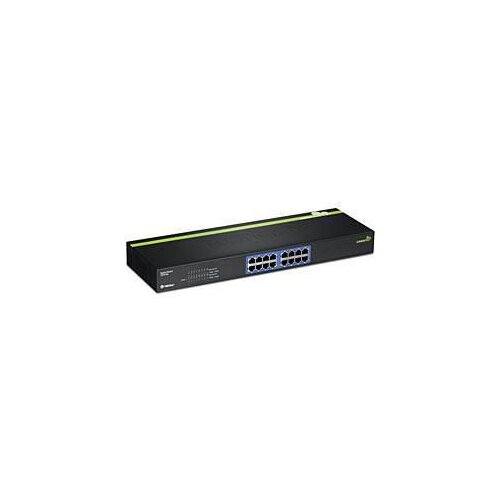  Trendnet TEG-S16G network switch Unmanaged Black Cene