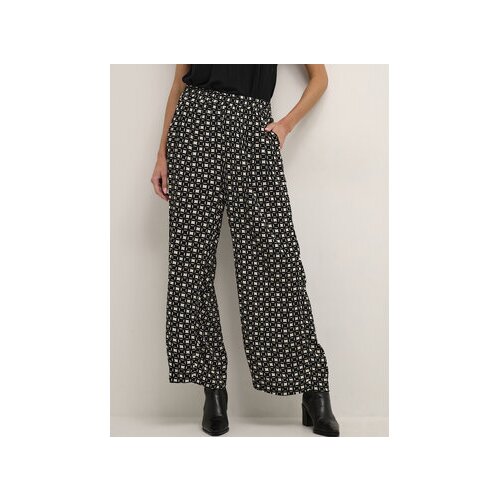 Kaffe Ohlapne hlače Nilia 10507399 Črna Loose Fit Slike
