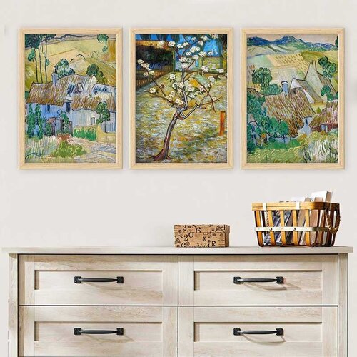 Wallity Set uramljenih slika 3NTC_UN256347, 3 dijela Cijene