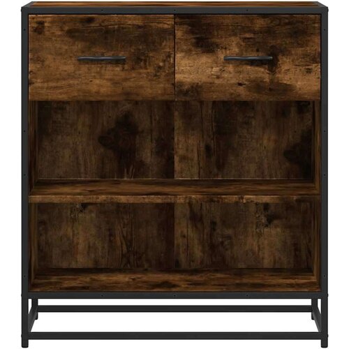 VidaXL Komoda boja hrasta 68x35x76 cm konstruirano drvo Slike