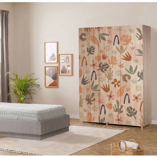 Woody Fashion Ormar Lena 3-906, 135x192x52 cm, &amp;Scaron;areni Slike