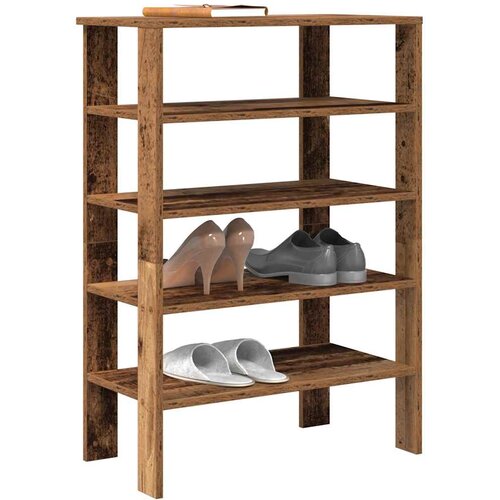  Stalak za cipele boja staro drvo 61x32x87,5cm konstruirano drvo Cijene