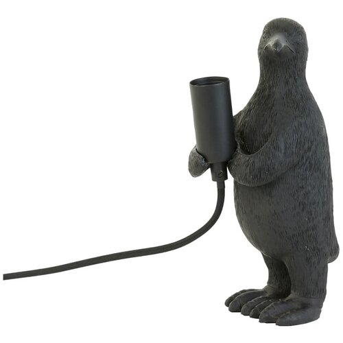Light & Living Mat črna namizna svetilka (višina 24 cm) Penguin – Cene