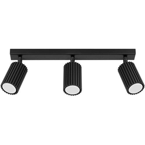 Nice Lamps Crna stropna svjetiljka 6,5x45 cm Gleam – Cijene