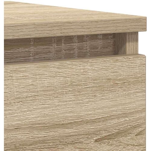 VidaXL Komoda sonoma hrast 100x35x76 cm izrađeno drvo Slike