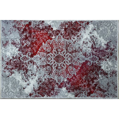  TEPIH NICENESS E1024 CREAM RED BLACK 80X150 Slike