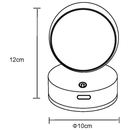 Globo 78290AB - led prigu&amp;scaron;iva zidna svetiljka randi, punjiva, sa dodirnom kontrolom, 1,4W/35V 1800 mah Slike