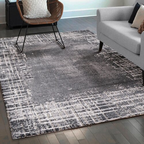 Lesnina XXXL tkana preproga harmony 120/160 cm tkano svetlo siva Slike